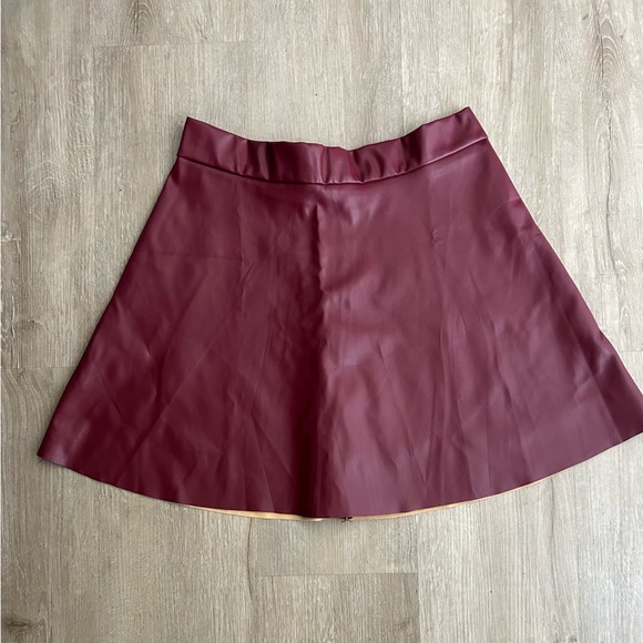 SHEIN Red Mini A-Line Skirt for Casual Wear - Picture 1 of 4